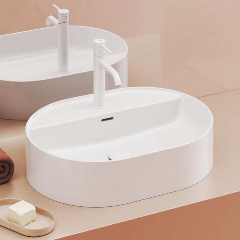 Умывальник Ravak Ceramic 550 SLIM Shelf O фото 1