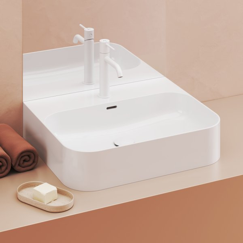 Умывальник керамический Ravak Ceramic 550 SLIM Wall R белый XJX01155006 фото 1