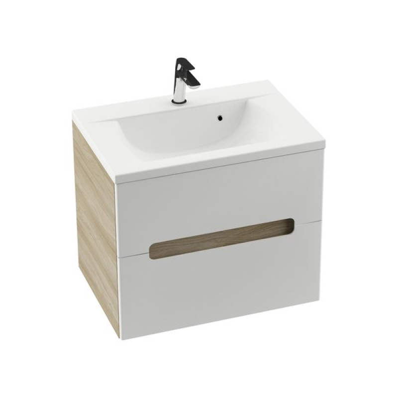 Умывальник Ravak Classic 600 белый с отверстием XJD01160000 фото 2