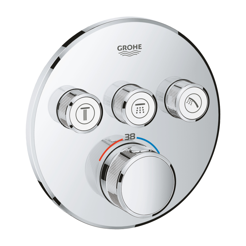 Grohtherm SmartControl Rainshower SmartActive 310 Душевая система скрытого монтажа, хром 34705000 фото 3