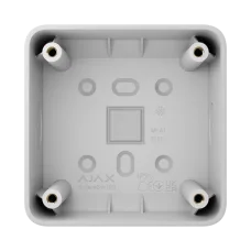 Коробка для зовнішнього монтажу Ajax SurfaceBox для пристрою LightSwitch чи Outlet White (107589.293.WH)