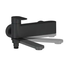 Смеситель для ванны Ravak Chrome II 150 мм, черный X070463