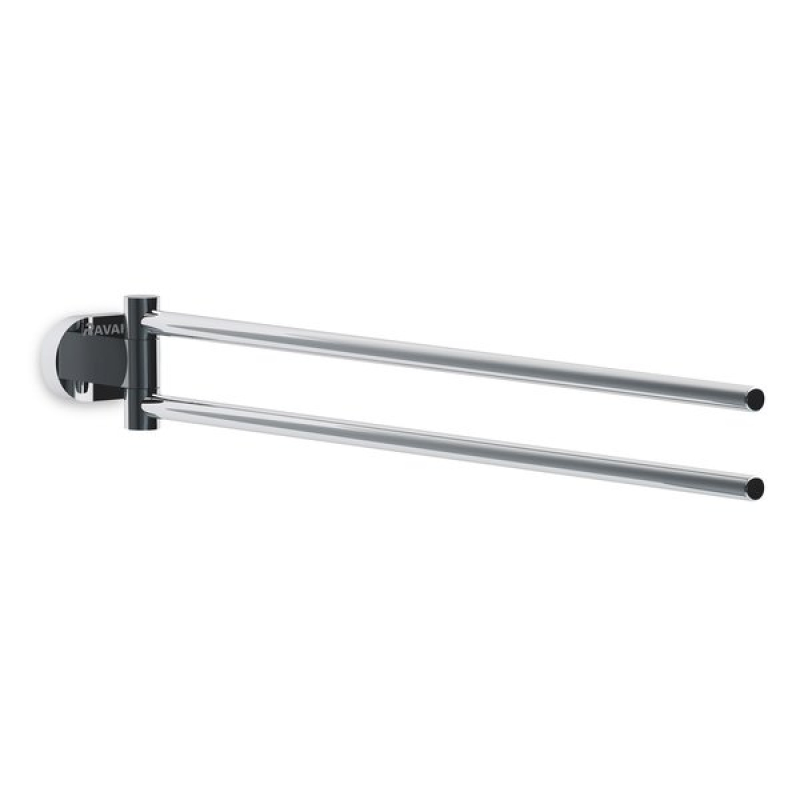 Держатель для полотенец Ravak CR 340.00 двойной поворотный хромированный X07P319 фото 1