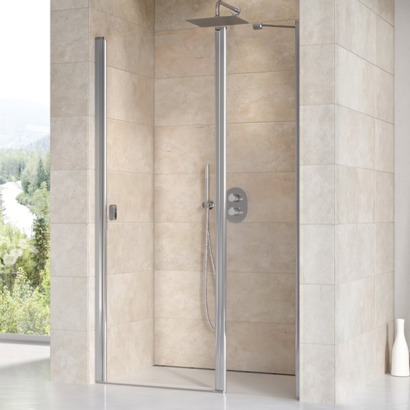 Душевые двери Ravak CSD2-100 белые матовые Transparent фото 1