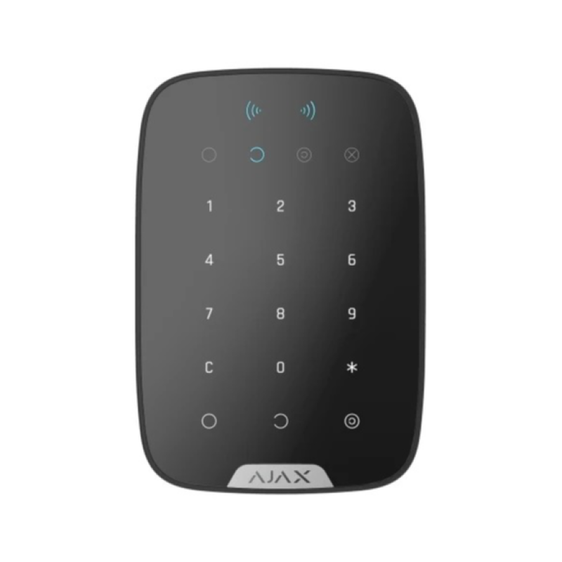 Пластиковый корпус DummyBox Ajax Keypad Plus Black (33582.83.BL) фото 1