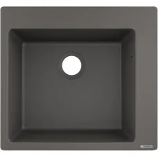 S51 Мойка кухонная 540х490мм, встроенная, stonegrey, S510-F450