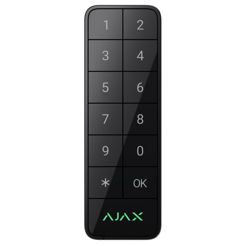 Проводная клавиатура Ajax Superior KeyPad Outdoor Fibra Black (117760.285.BL) фото 1
