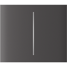 Центральная кнопка для двухклавишного выключателя Ajax CenterButton (2-gang) vertical Grey