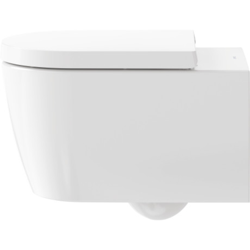 Me by Starck Унітаз підвісний 57*37 см, Rimless із сидінням Soft Close, білий фото 6