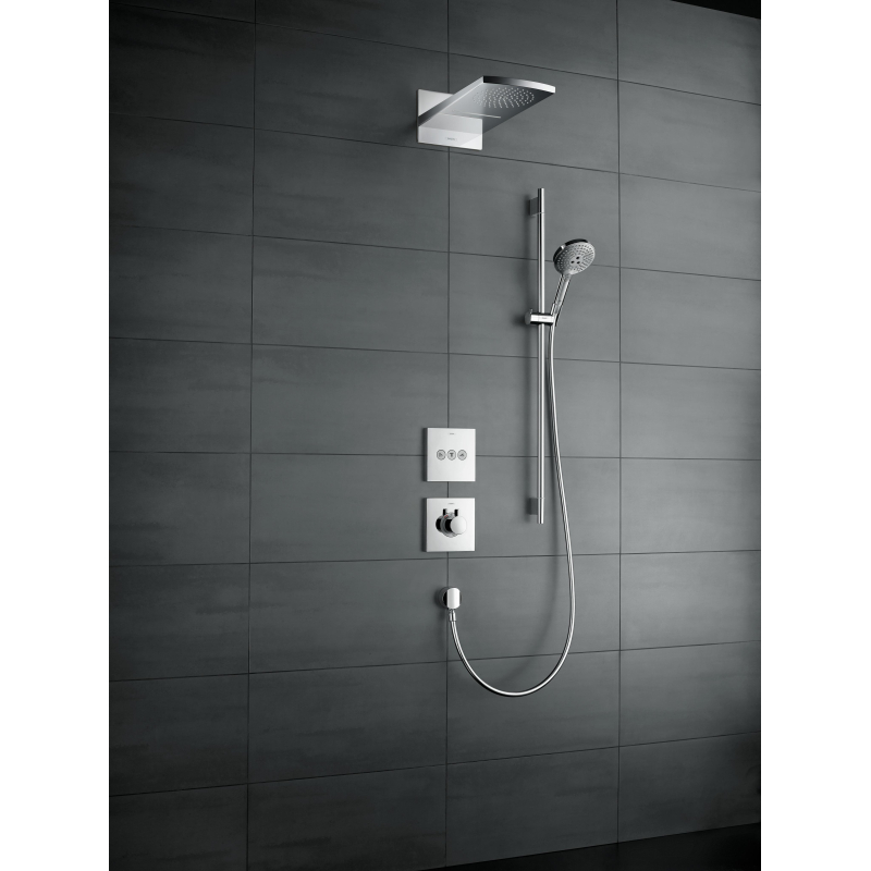 ShowerSelect Highfow Смеситель для душа термостатический скрытого монтажа, черный матовый фото 3