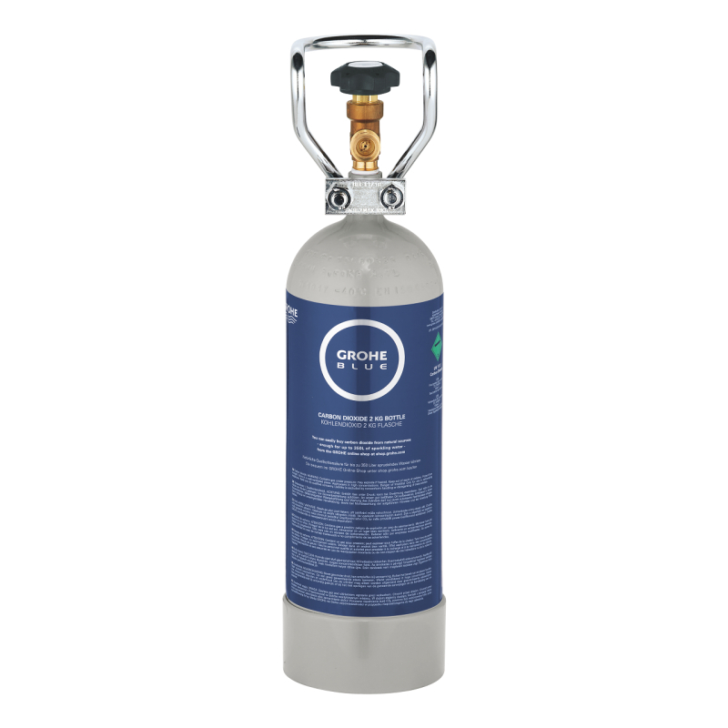 2 кг бутылка CO2, стартовый комплект GROHE Blue (40423000) фото 3