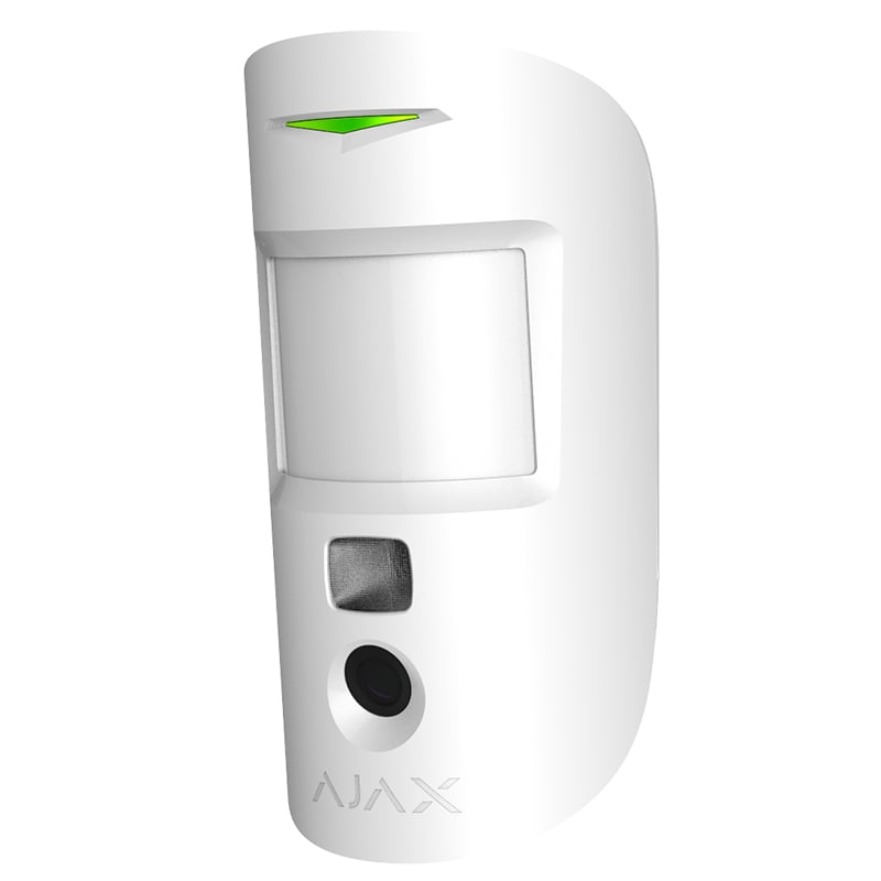 Беспроводной датчик движения Ajax HDR White (MotionCam (PhOD) фото 5