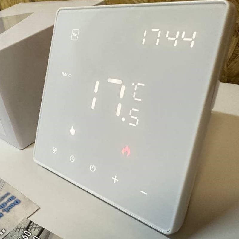 Wi-Fi Терморегулятор In-Therm PWT 081 Білий фото 13