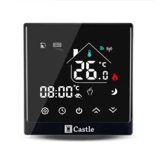 Программируемый терморегулятор Castle AC-8400H Black