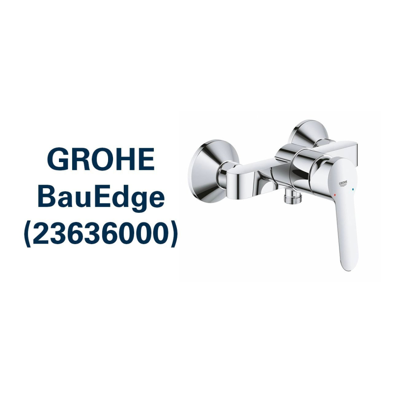 Змішувач для душу Grohe BauEdge, хром (23636000) фото 2