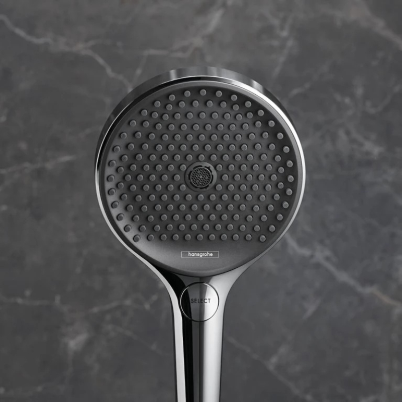 Ручной душ Hansgrohe Rainfinity 130 3jet, черный матовый (26864670) фото 2