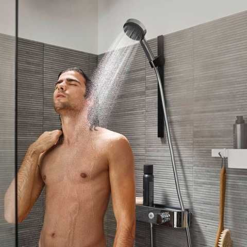 Ручной душ Hansgrohe Pulsify S 105 1jet EcoSmart+, хром (24121000) фото 4