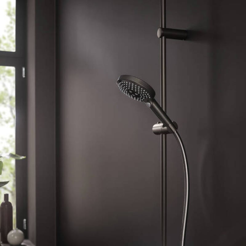 Ручной душ Hansgrohe Raindance Select S 120 3jet, матовый черный хром (26530340) фото 3