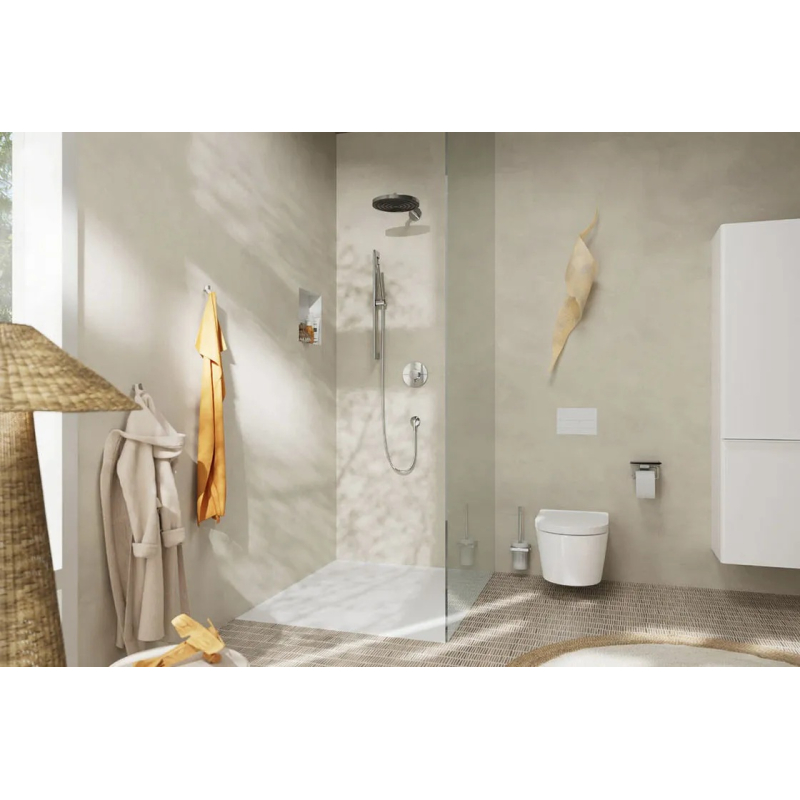 Ручной душ Hansgrohe Pulsify S 100 1jet EcoSmart, хром (24125000) фото 6