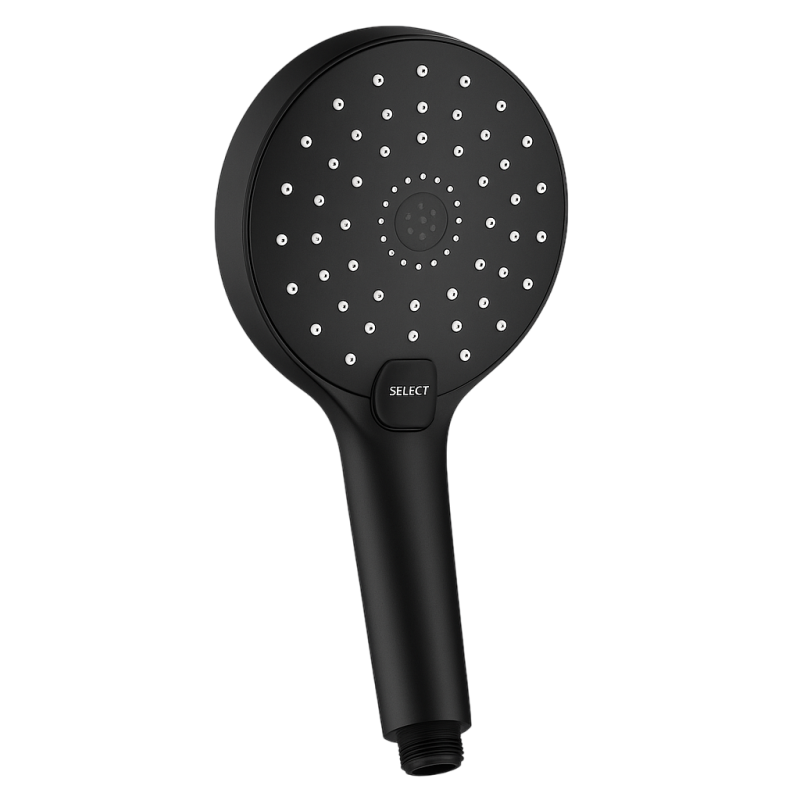 Ручной душ Hansgrohe Raindance Select S 120 3jet PowderRain, EcoSmart, матовый черный хром (26515340) фото 1