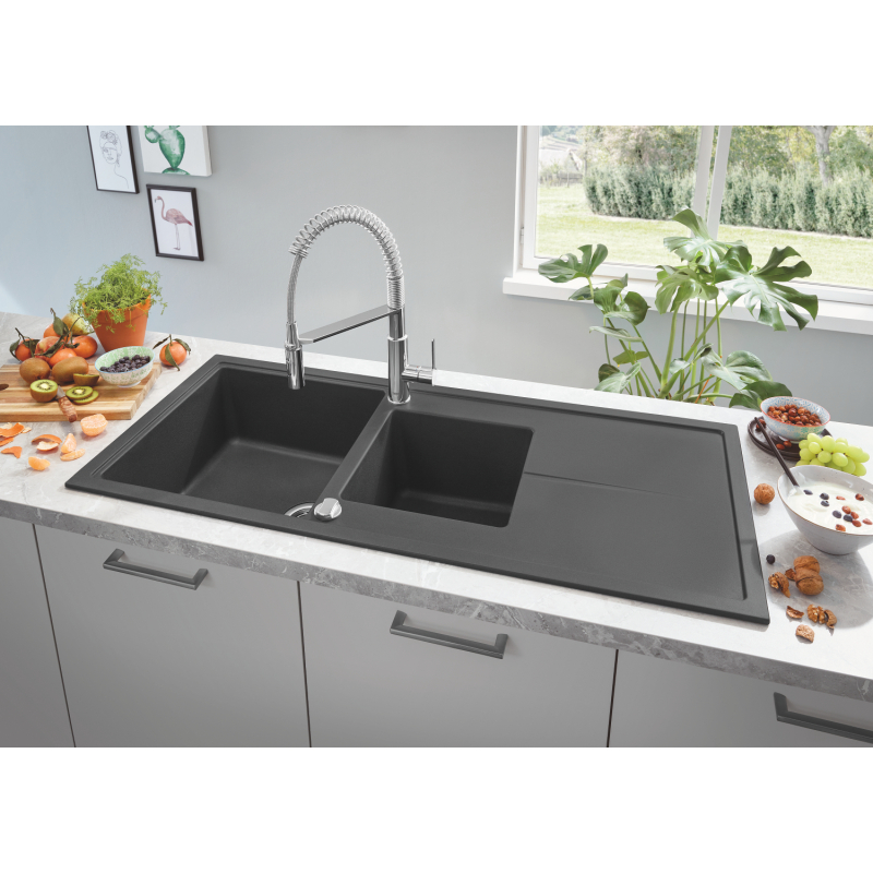 Смеситель однорычажный для мойки Grohe Get профессиональный, хром (30361000) фото 7