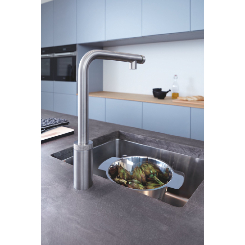 Смеситель для мойки Grohe Minta SmartControl, сталь (31613DC0) фото 3