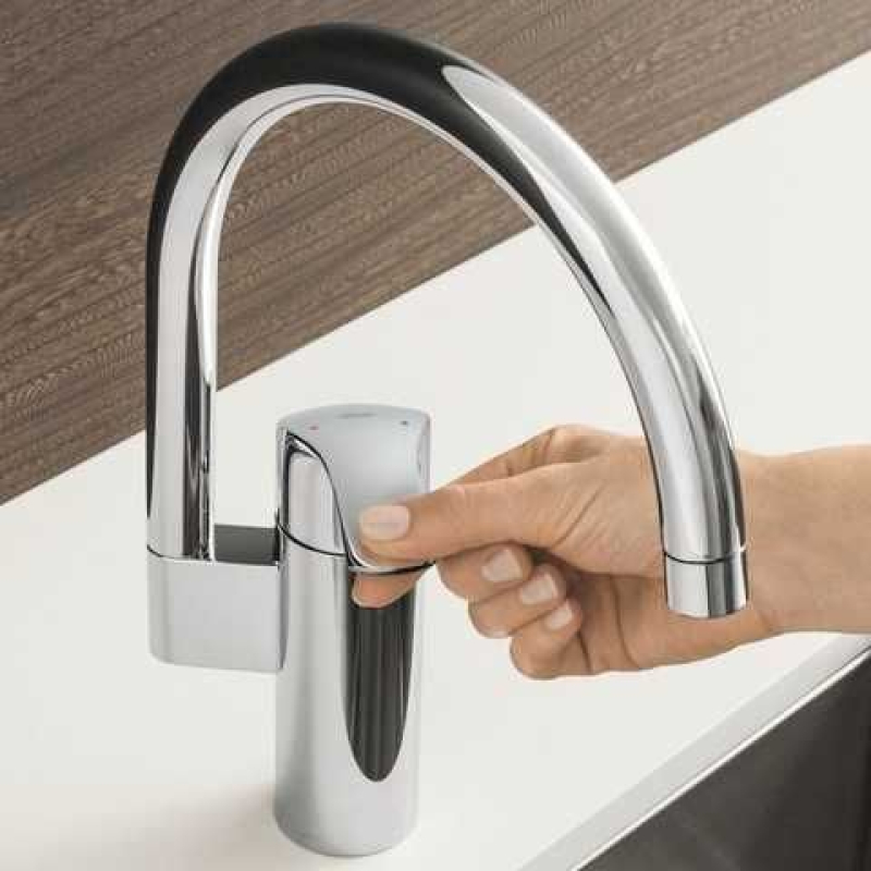 Змішувач для мийки Grohe Eurosmart, хром (32223003) фото 3