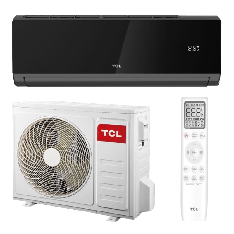 Кондиционер TCL TAC-12CHSD/XA82IN Black Inverter R32 WI-FI фото 1