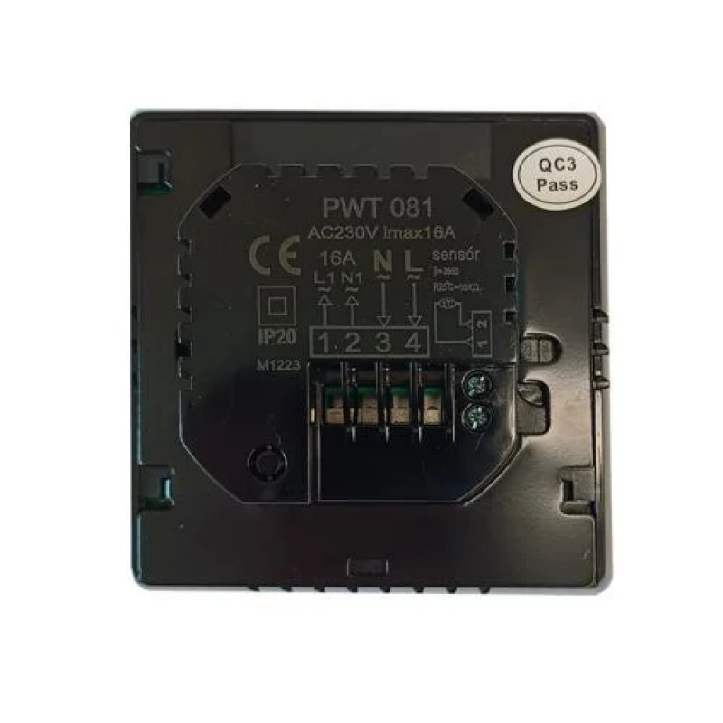 Wi-Fi Терморегулятор In-Therm PWT 081 чорний фото 8