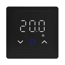 Цифровой терморегулятор In-Therm PT 029 Черный матовый