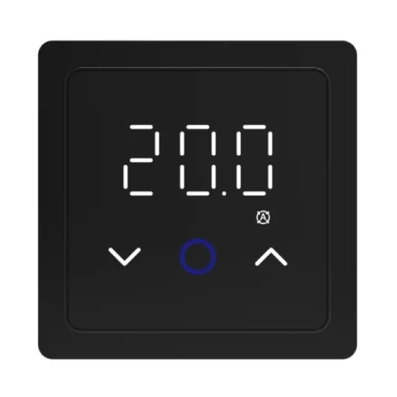 Цифровой терморегулятор In-Therm PT 029 Черный матовый фото 1