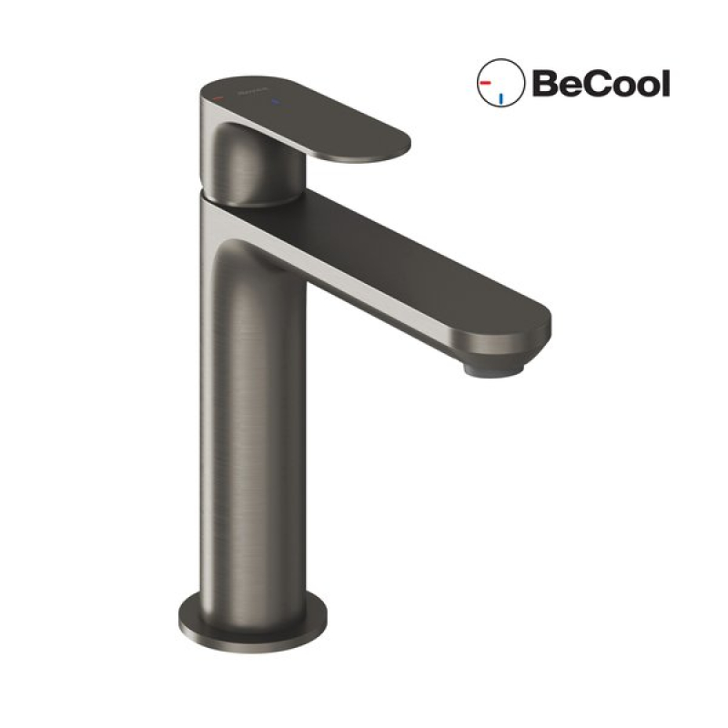 Смеситель для умывальника Ravak Eleganta BeCool EL 012.21GB, графит матовый (X070412) фото 1