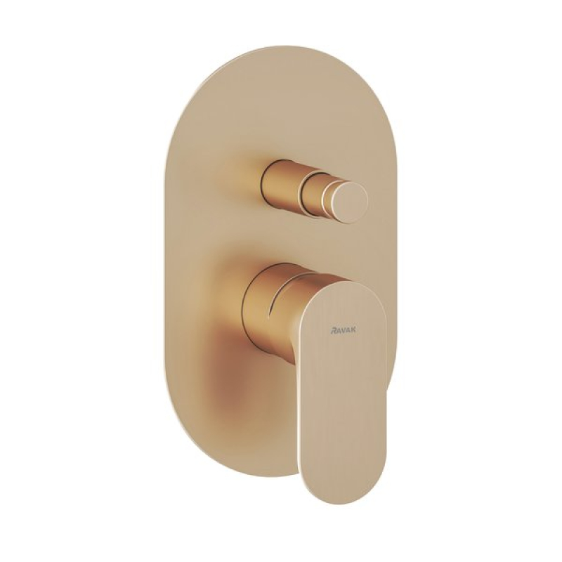 Смеситель скрытого монтажа двухходовой Ravak Eleganta Rose Gold Brushed X070372 фото 1
