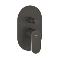 Смеситель скрытого монтажа двухходовой Ravak Eleganta Graphite Brushed X070335