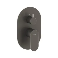 Смеситель скрытого монтажа двухходовой Ravak Eleganta Graphite Brushed X070338