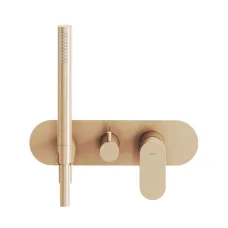 Смеситель скрытого монтажа двухходовой Ravak Eleganta Rose Gold Brushed X070374