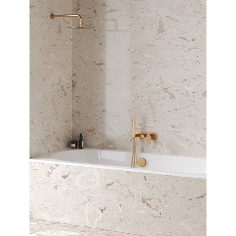Смеситель скрытого монтажа трехходовой Ravak Eleganta Rose Gold Brushed с душевым набором X070370 фото 4
