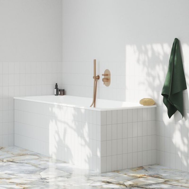 Смеситель скрытого монтажа двухходовой Ravak ESPIRIT ES 061.60 Gold Brushed фото 17
