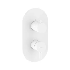Смеситель скрытого монтажа трехходовой Ravak Espirit White Velvet X070246