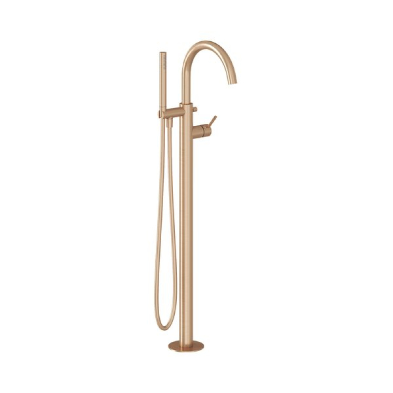 Смеситель для ванны напольный Ravak Espirit Gold Brushed X070615 фото 1