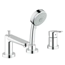 Смеситель в борт ванны Grohe BauEdge  на 3 отв. (2511700A)