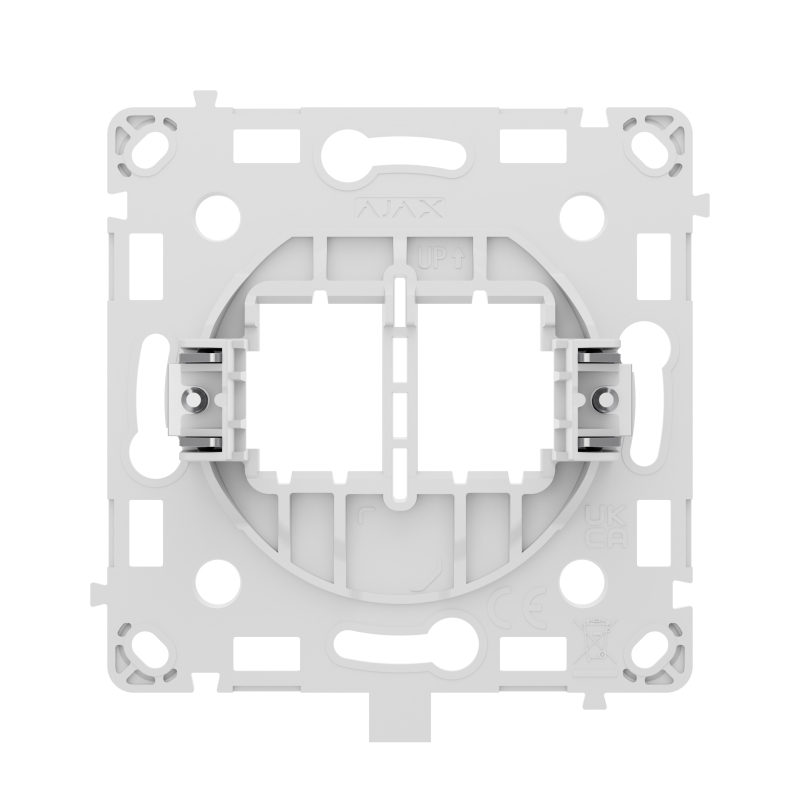 Тримач заглушка монтажної коробки Ajax CoverPlate CoverHolder (126118.320.NC) фото 1