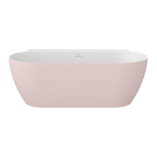 Ванна Ravak Freedom Wall II Tec 170x87 окремо стоїть Alabaster Pink/біла, кришка зливу біла