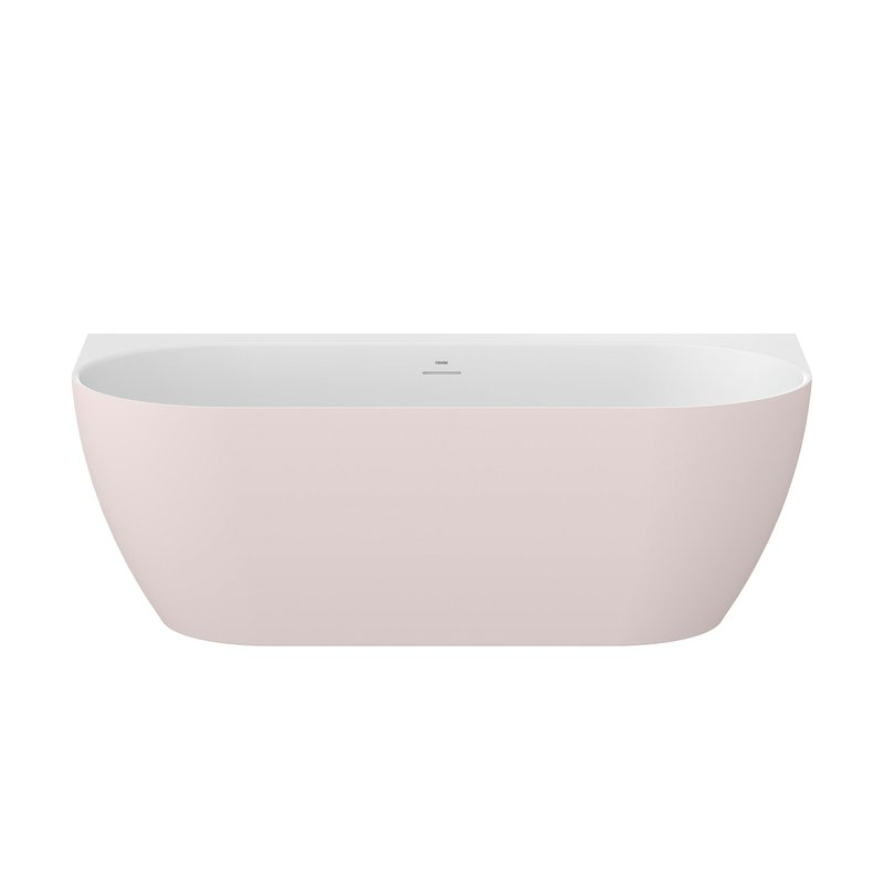 Ванна Ravak Freedom Wall Tec 170x87 отдельно стоящая Alabaster Pink белая, крышка слива белая фото 1