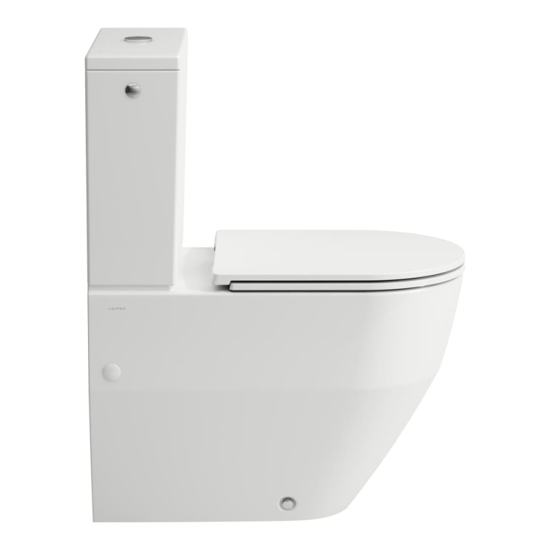 Pro Унитаз напольный 650*375*835 мм, с бачком, с сиденьем Soft-Close Slim, белый фото 4