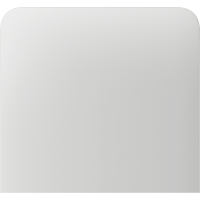 Боковая кнопка для одноклавишного выключателя Ajax SideButton (1-gang) vertical White