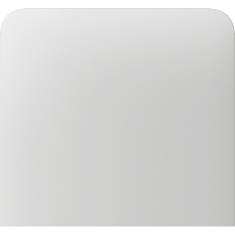 Боковая кнопка для одноклавишного выключателя Ajax SideButton (1-gang) vertical White фото 1