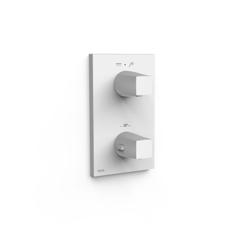 Therm-box Наружная часть термостата 2 потребителя, белый матовый фото 1