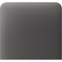 Боковая кнопка для одноклавишного выключателя Ajax SideButton (1-gang) vertical Grey