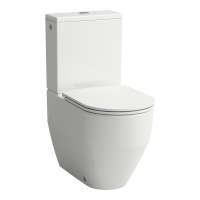 Pro Унитаз напольный 650*375*835 мм, с бачком, с сиденьем Soft-Close Slim, белый